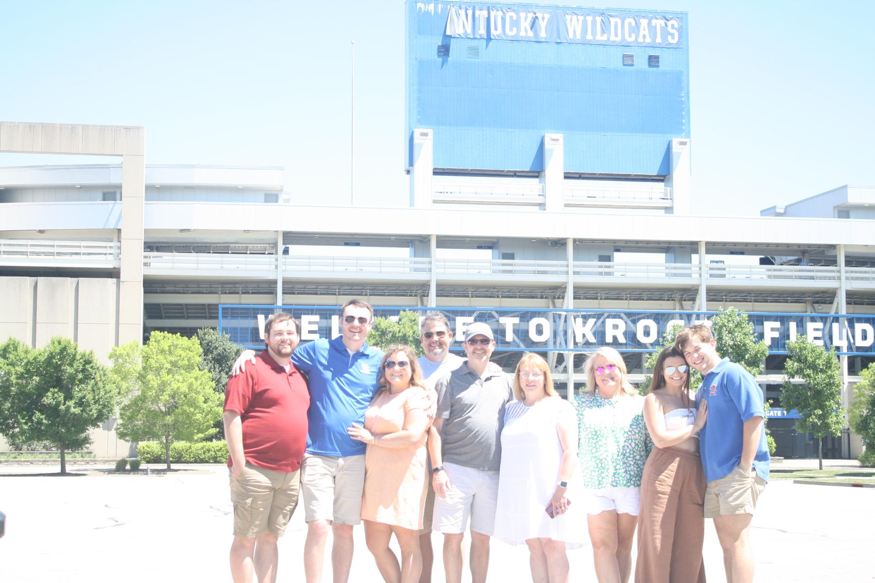 Our families got to see one of the most exciting moments of our lives and I am so glad we got to celebrate with them.