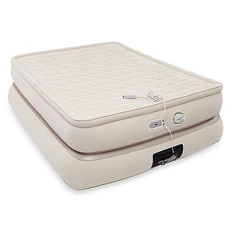 AeroBed® 24-Inch Raised Queen Pillowtop Air Mattress in Tan