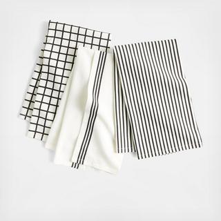 Flour Sack 4-Piece Dish Towel Set