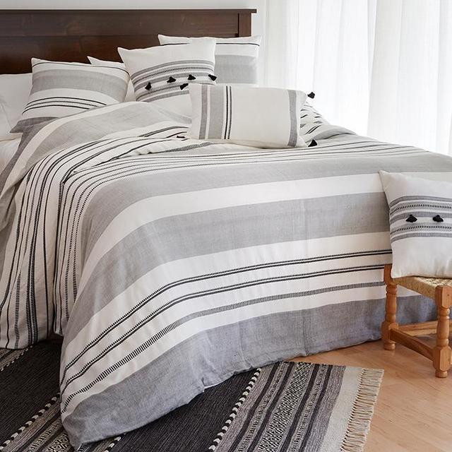 Bengali Stripe Queen Duvet Cover