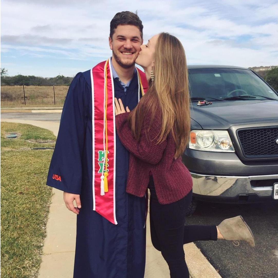Brandon's UTSA graduation, Dec 2017