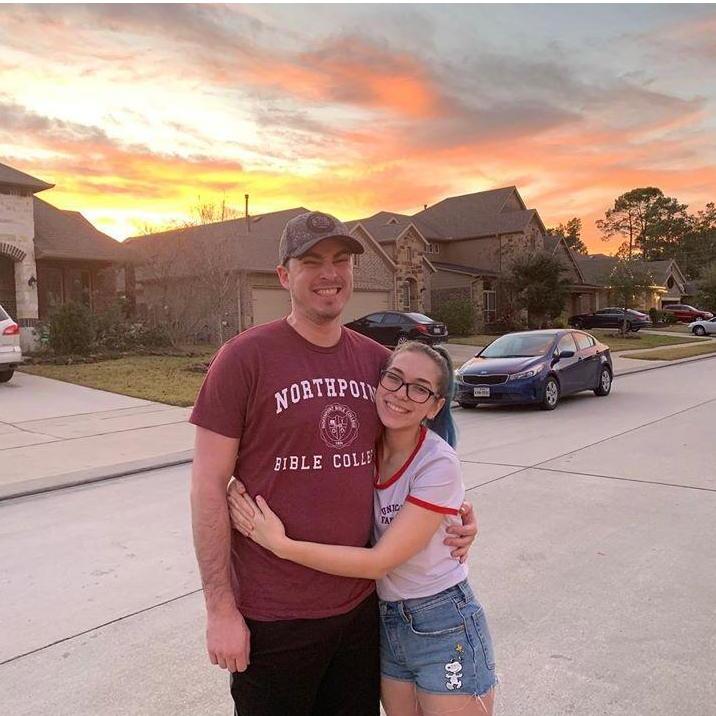 Our first Christmas together.