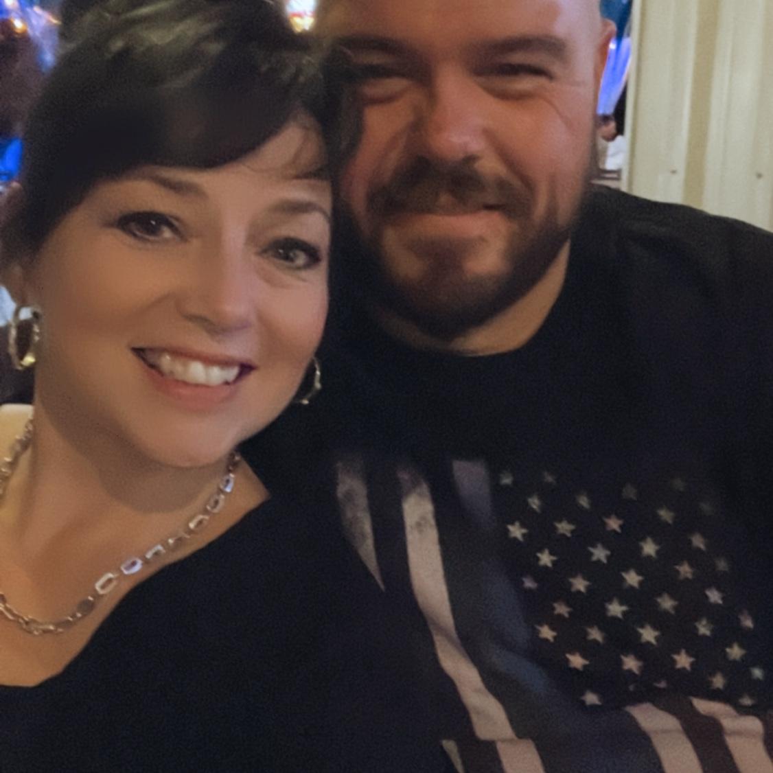 First pic ever. We went ax throwing and to Neches Wheelhouse. We were not even sure where this was going but we talked forever over pork rinds and queso!