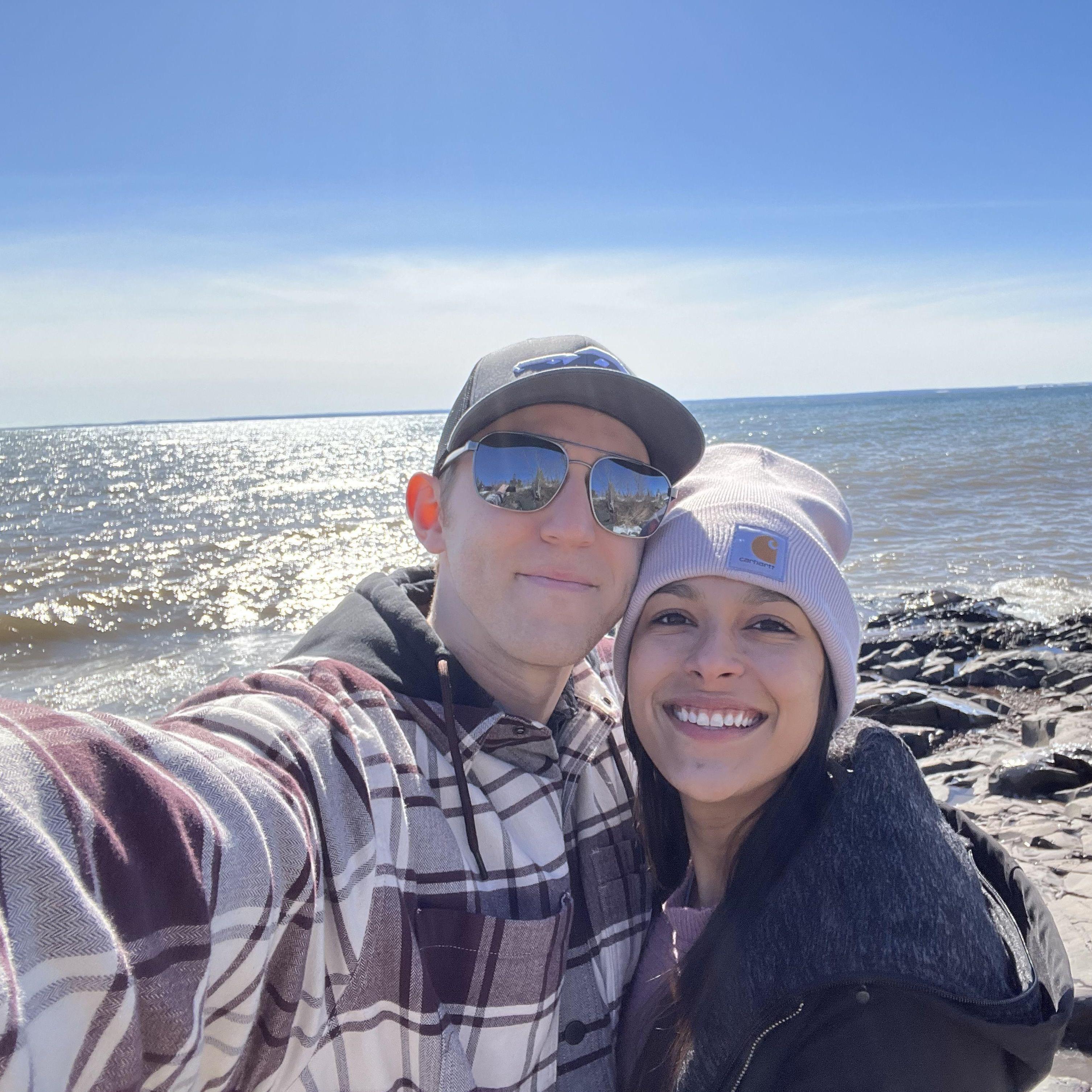 Enjoying the beautiful North Shore!