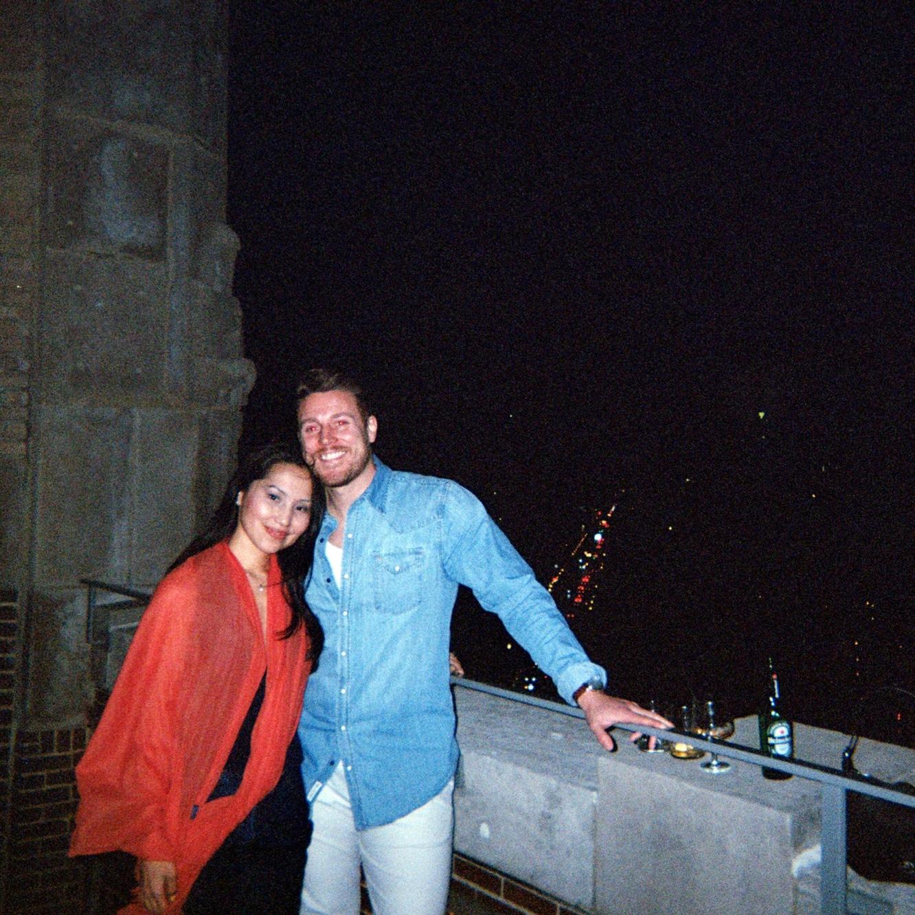 Night out in Chicago with my fiancé. Loved writing this caption, fiancé has a nice ring to it