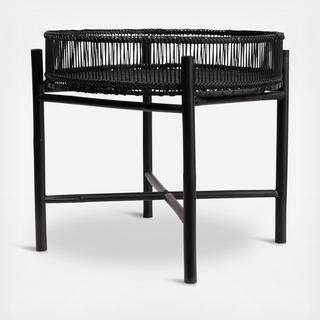 Bamboo Slatted Tray Table