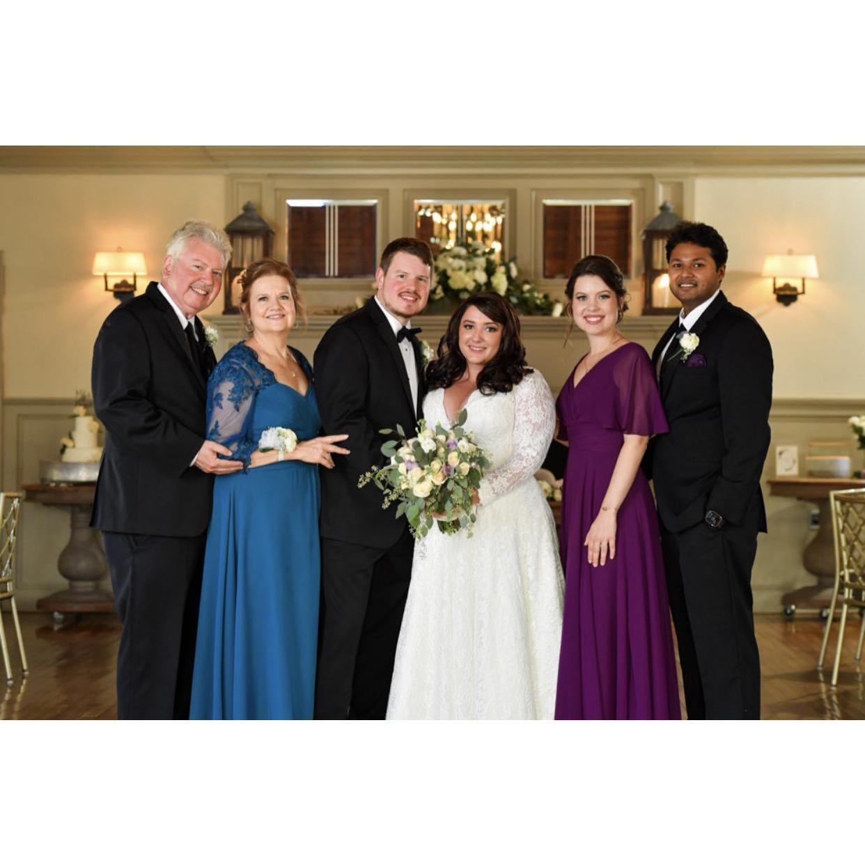 Mike and Elyse's wedding. October 2020