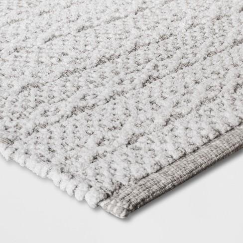 Chenille Bath Mat Fresh White - Threshold™