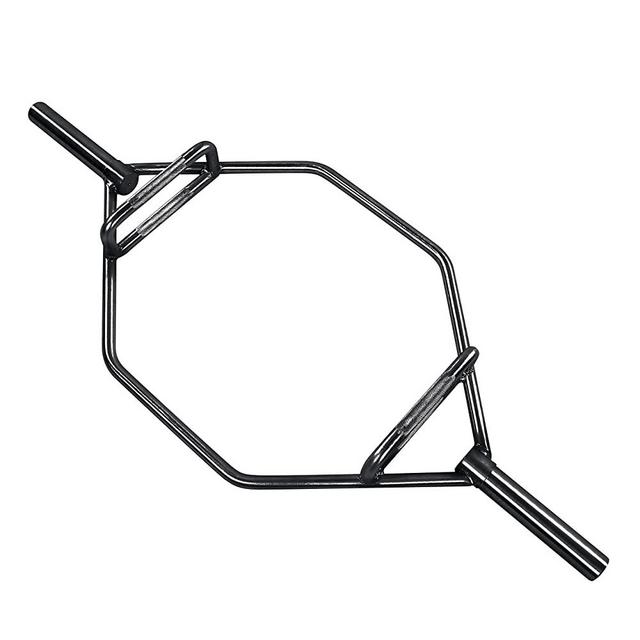 HulkFit Olympic 2-Inch Hex Weight Lifting Trap Bar, 1000-Pound Capacity