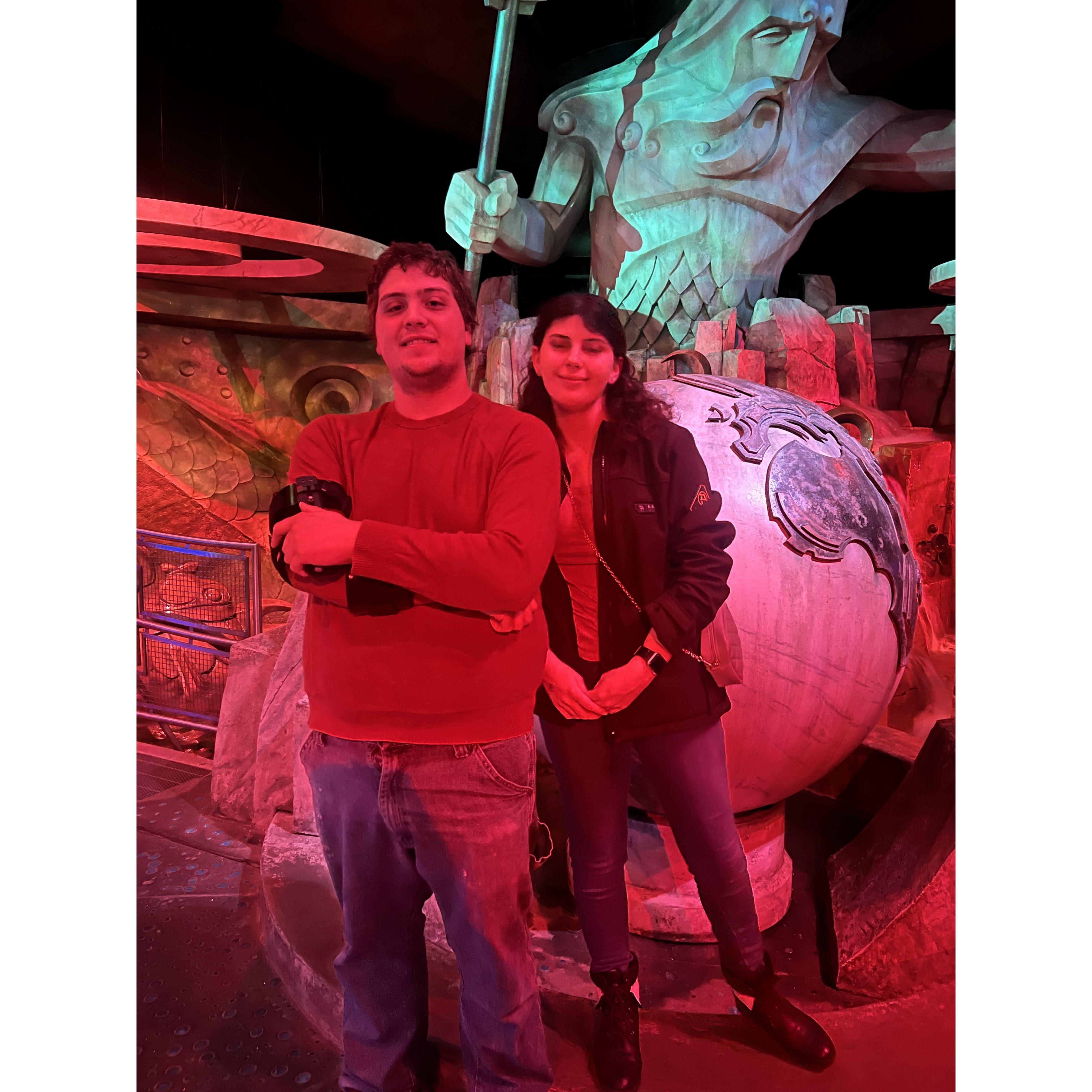 COSI after dark. So much fun in the magic of water area!