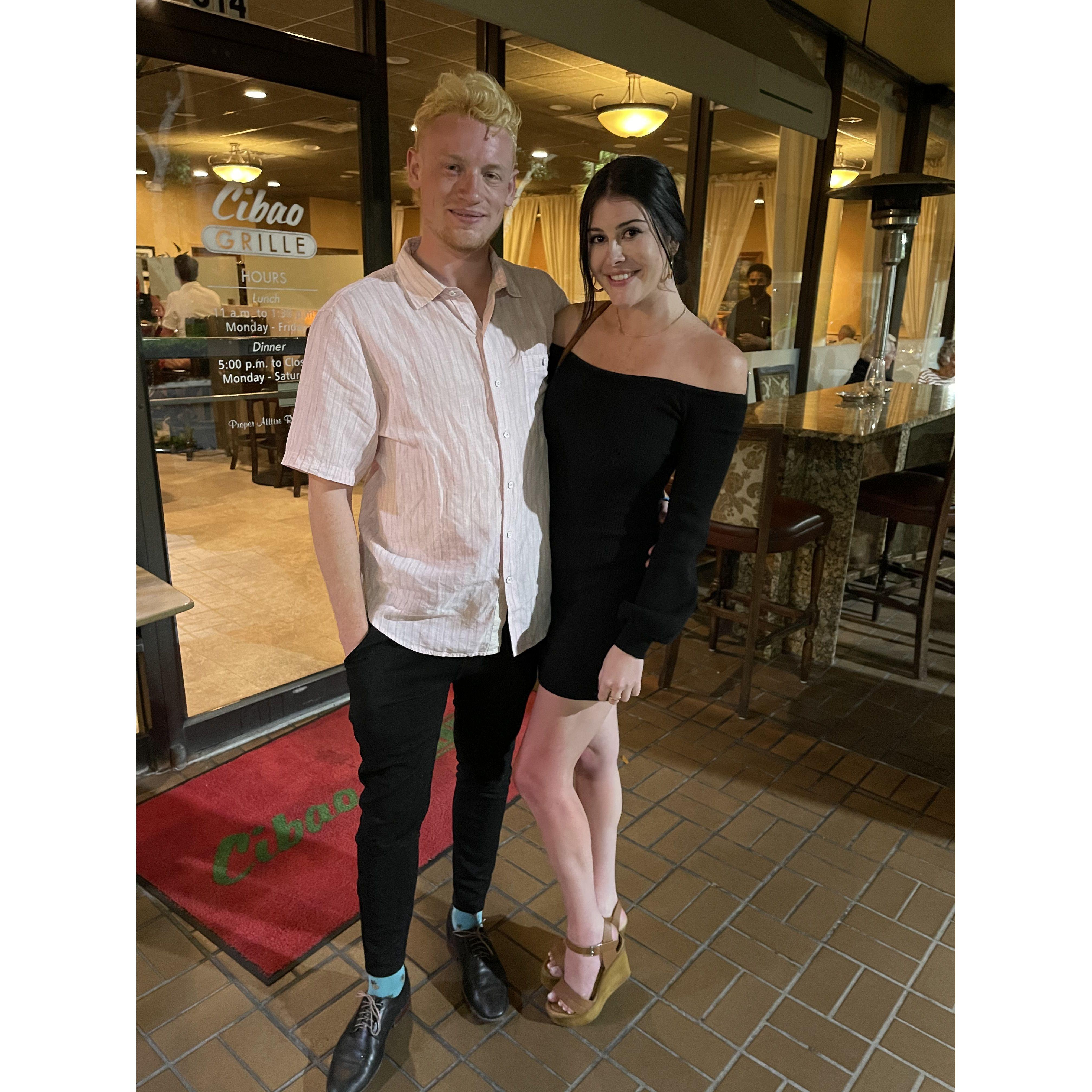 The first time meeting Sean's family in Naples