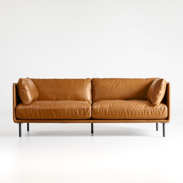 Wells Leather Sofa
