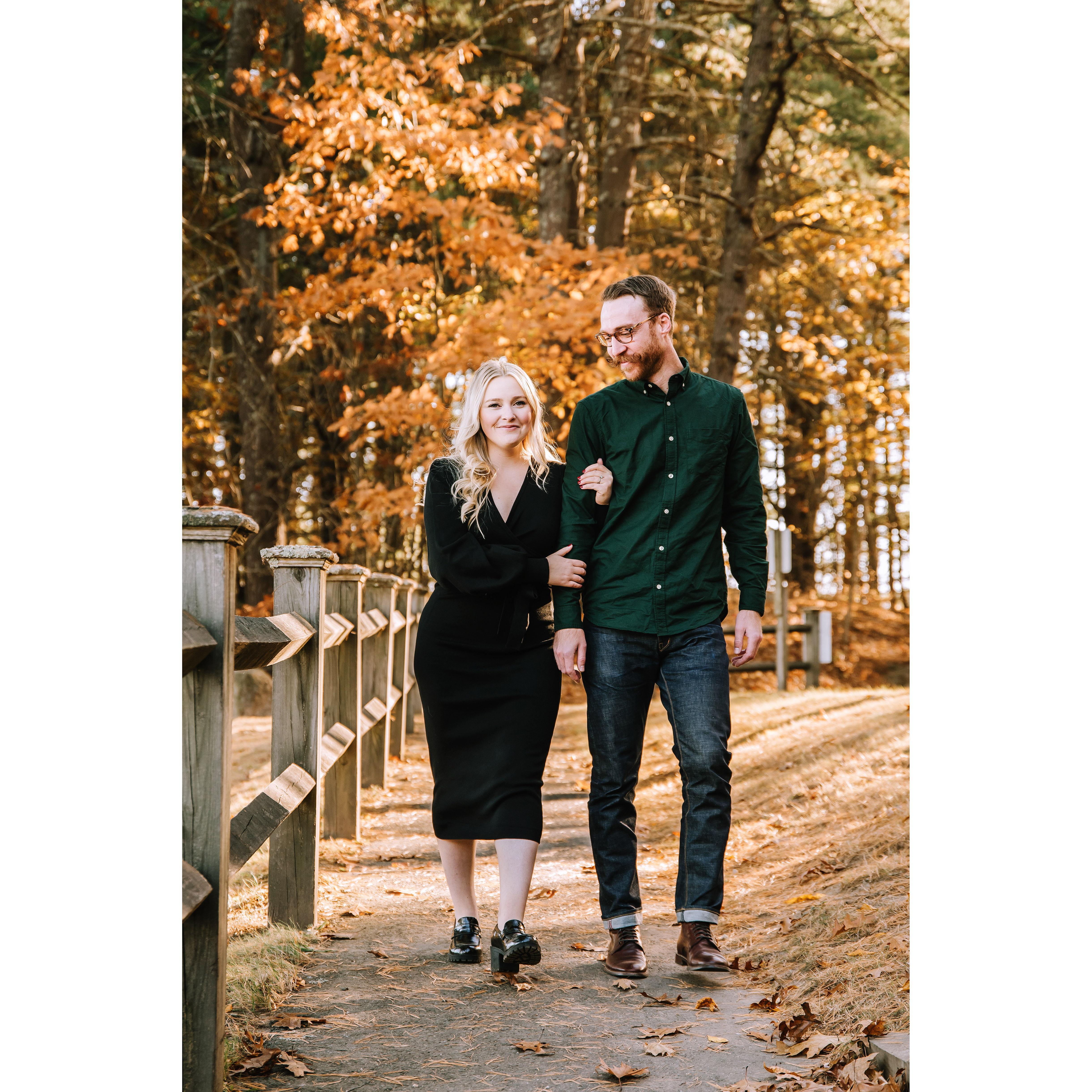 From our engagement photoshoot! PC: Jenna Lynn