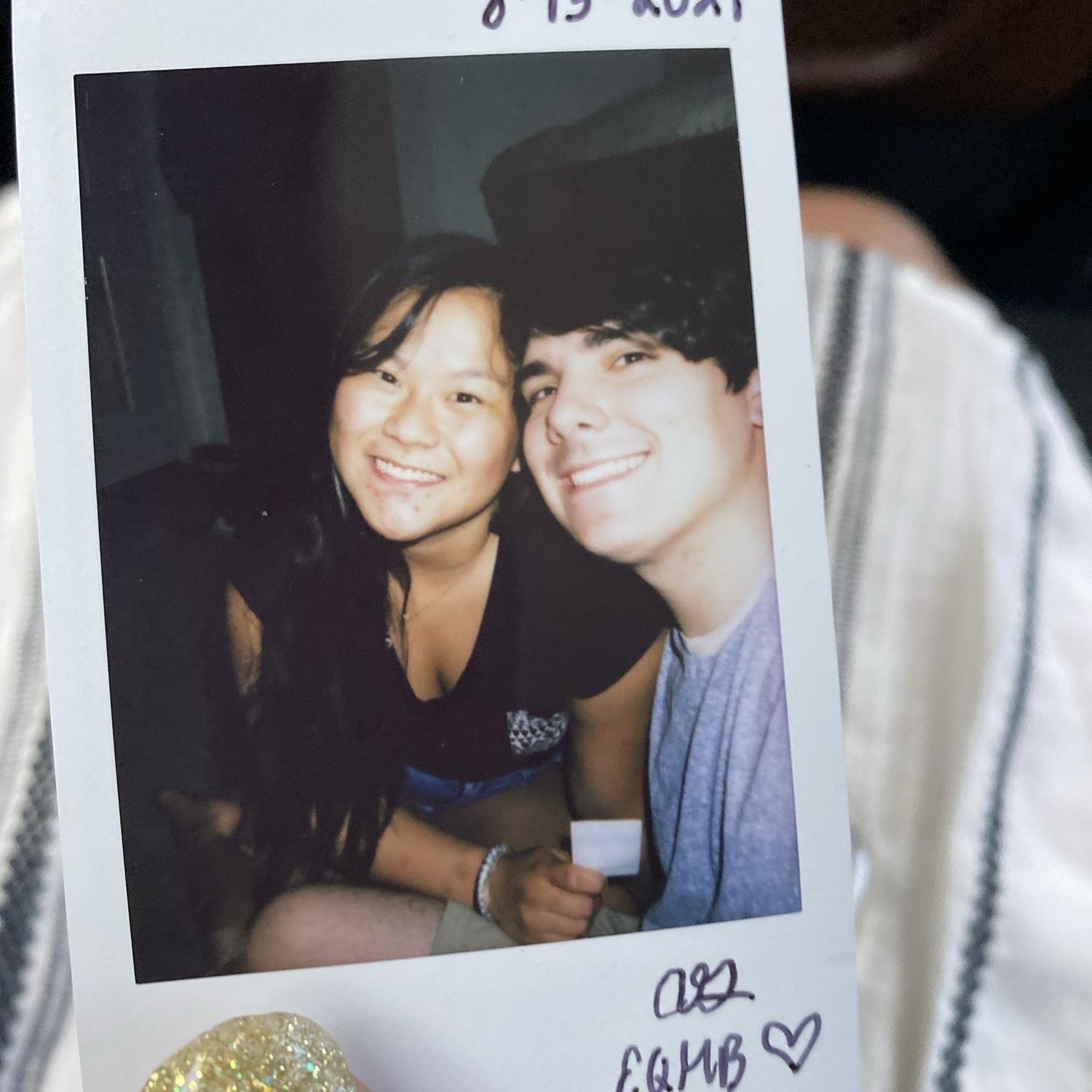 Celebrating Eyrica’s birthday together for the first time, Anthony got her things she always dreamed about: a Polaroid camera & typewriter since she would pretend write at her dad’s work on sick days.