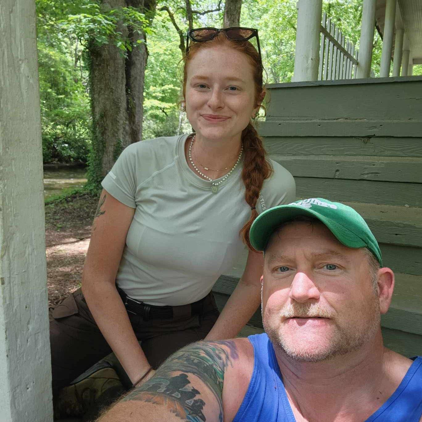 Savanna and her dad, Mike!