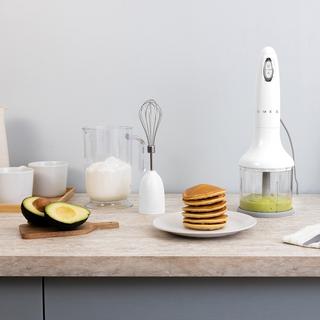 50's Retro Style Hand Blender with Accessories