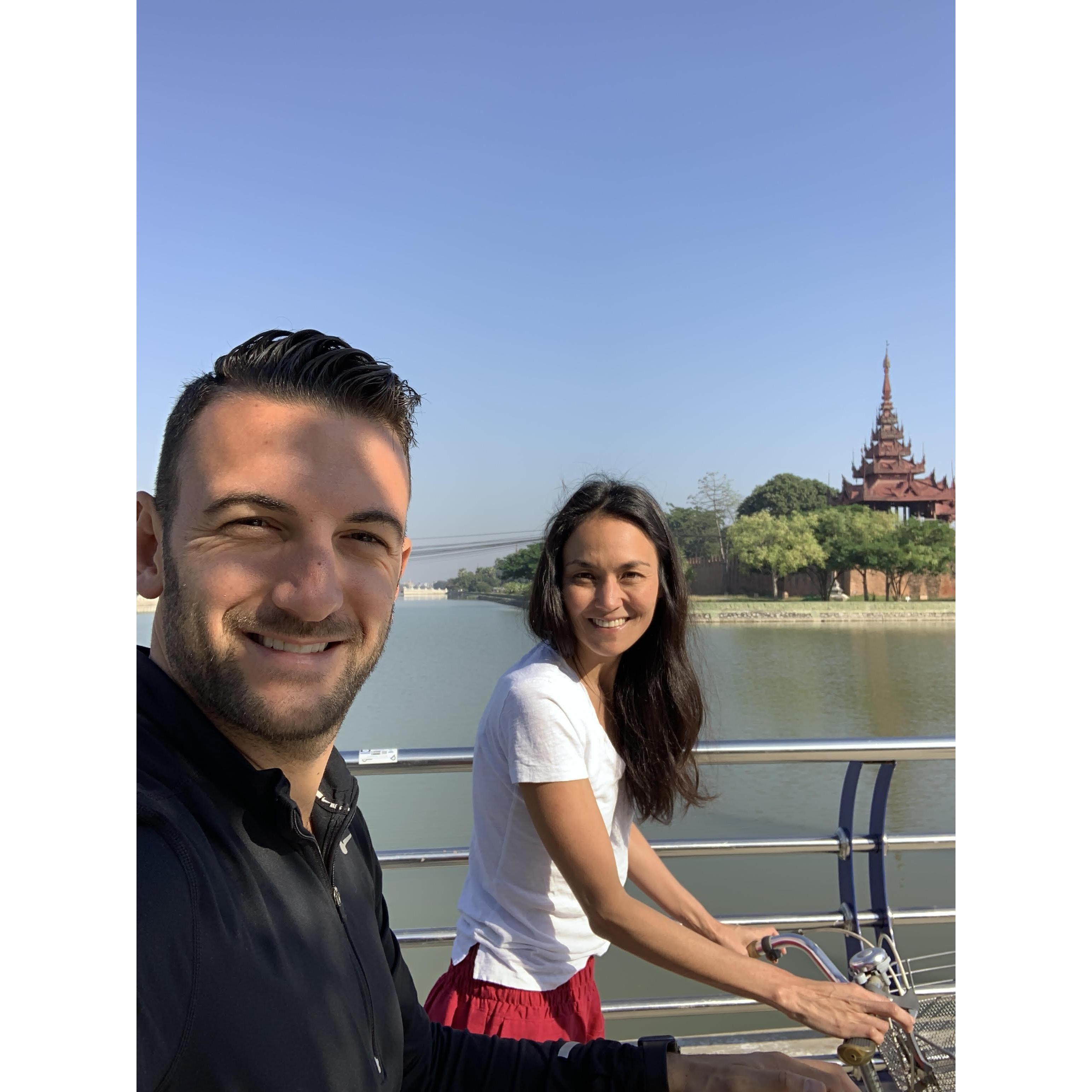 Myanmar biking!!