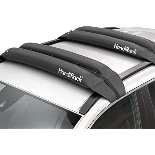HandiRack Universal Inflatable Roof Rack Bars (Black); Tie-downs Included; Fits Most Cars and SUVs