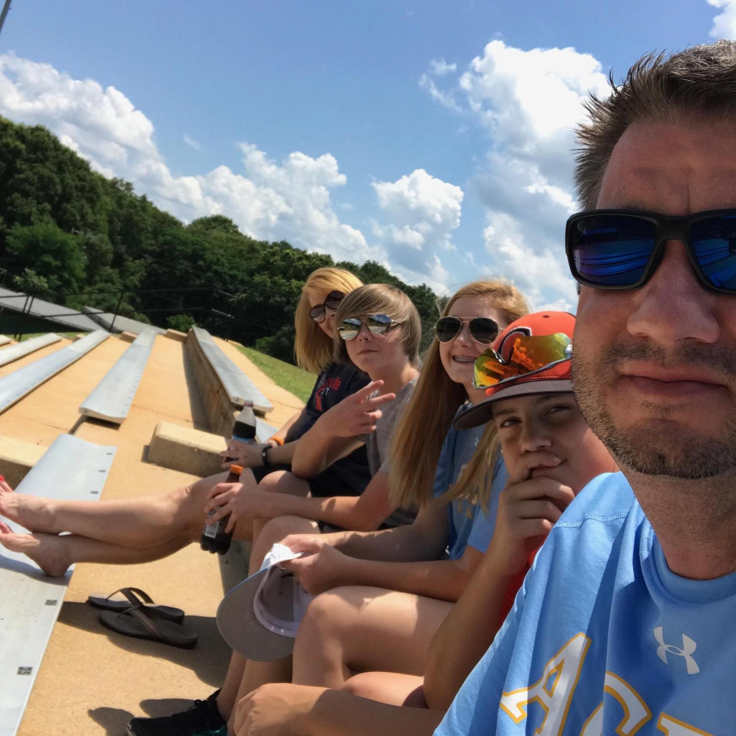 Family trip to Clemson & Anderson College in SC to watch Nolan play baseball.