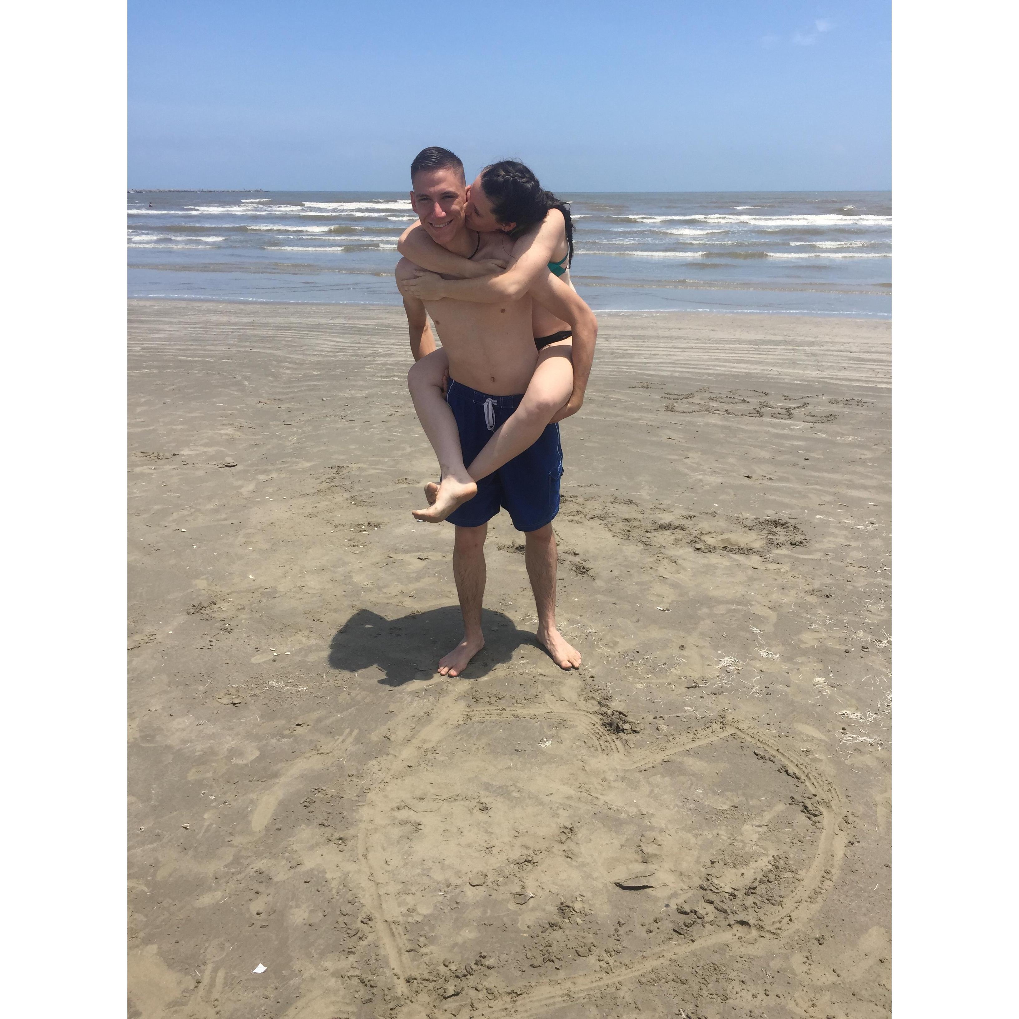 Our first vacation together