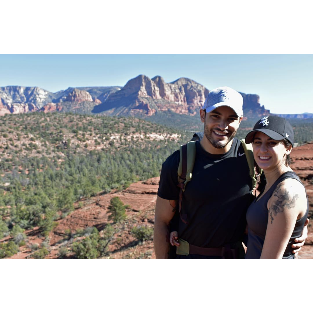 Hiking in Sedona.