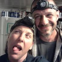 We were headed out frogging!