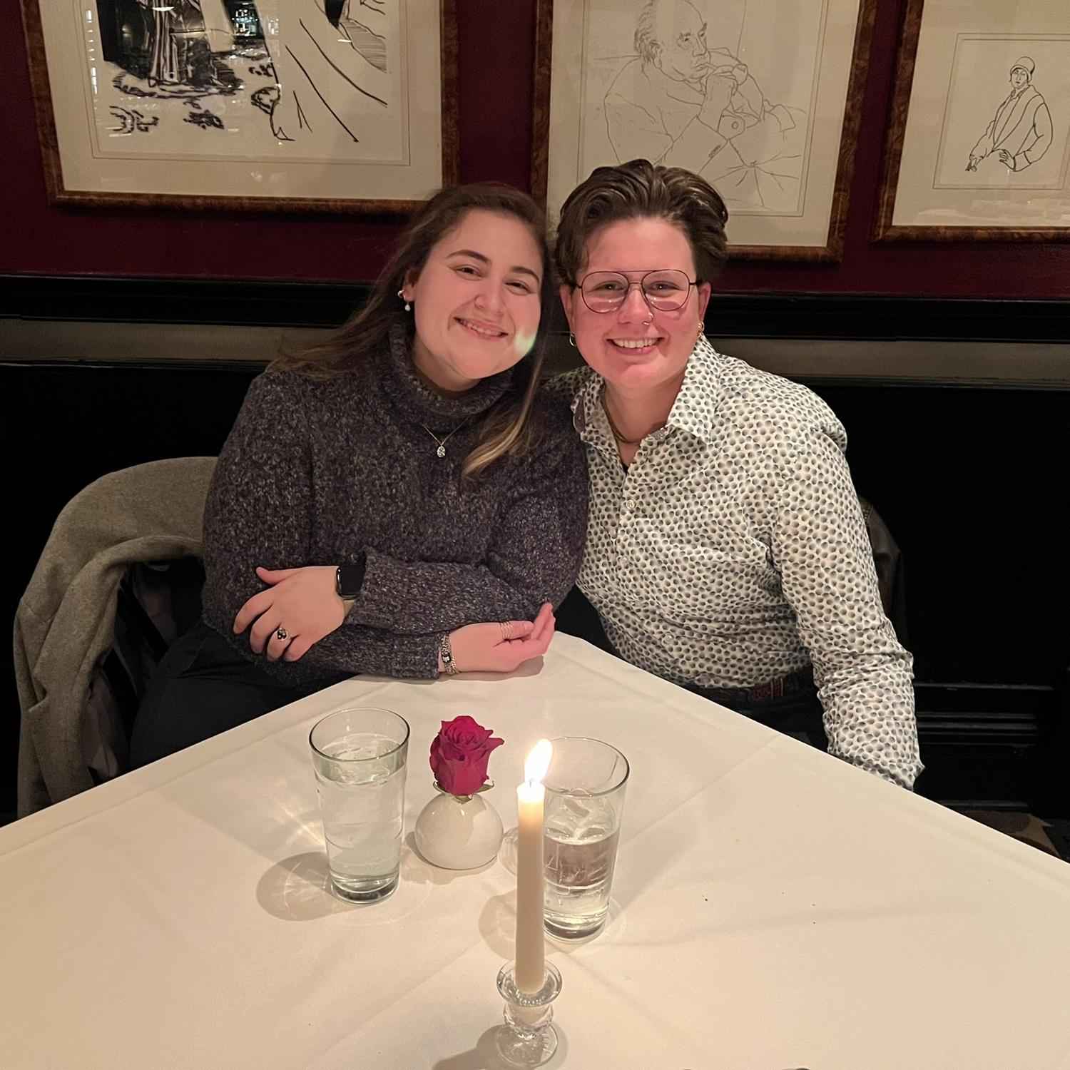 Anniversary dinner at Linsey’s Steakhouse