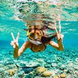 Snorkel at Kahaluʻu Beach Park