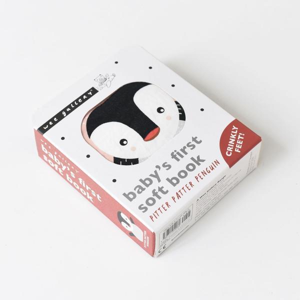 Wee Gallery Soft Book - Pitter Patter Penguin