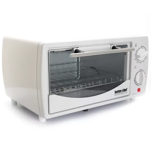 Better Chef 9 Liter Toaster Oven Broiler in White