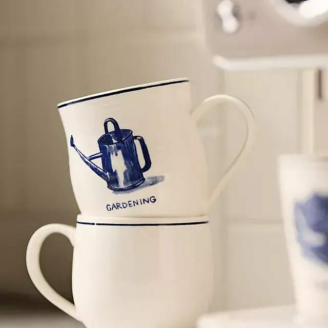 Molly Hatch Hobby Stoneware Mugs