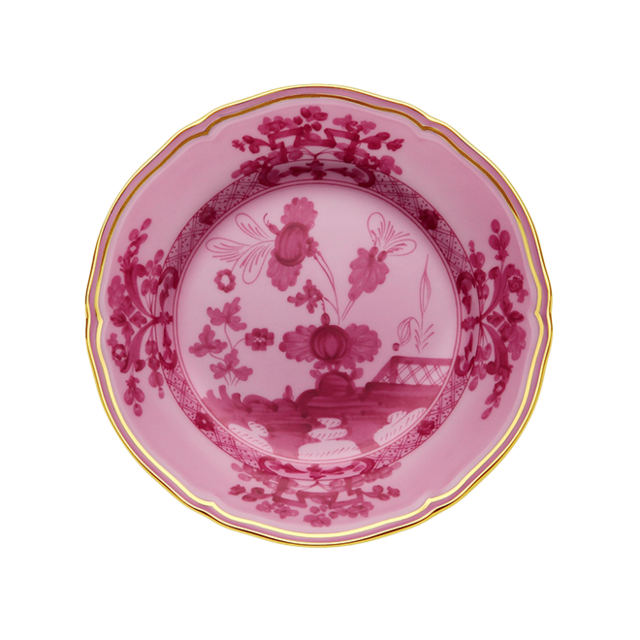 Set of 2 Bread plate Oriente Italiano Pink Oriente Italiano