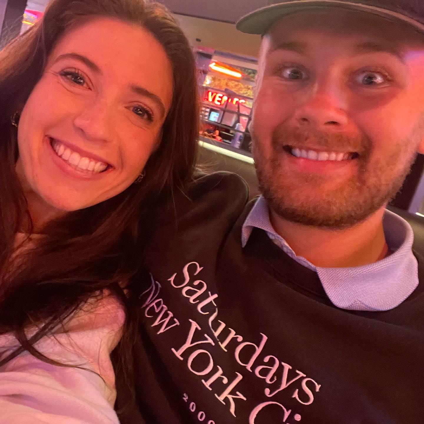 reunited after our first (last?) holiday apart :)