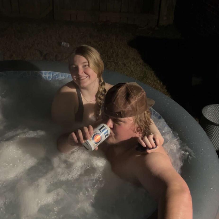 my favorite place in the whole world.. the hot tub