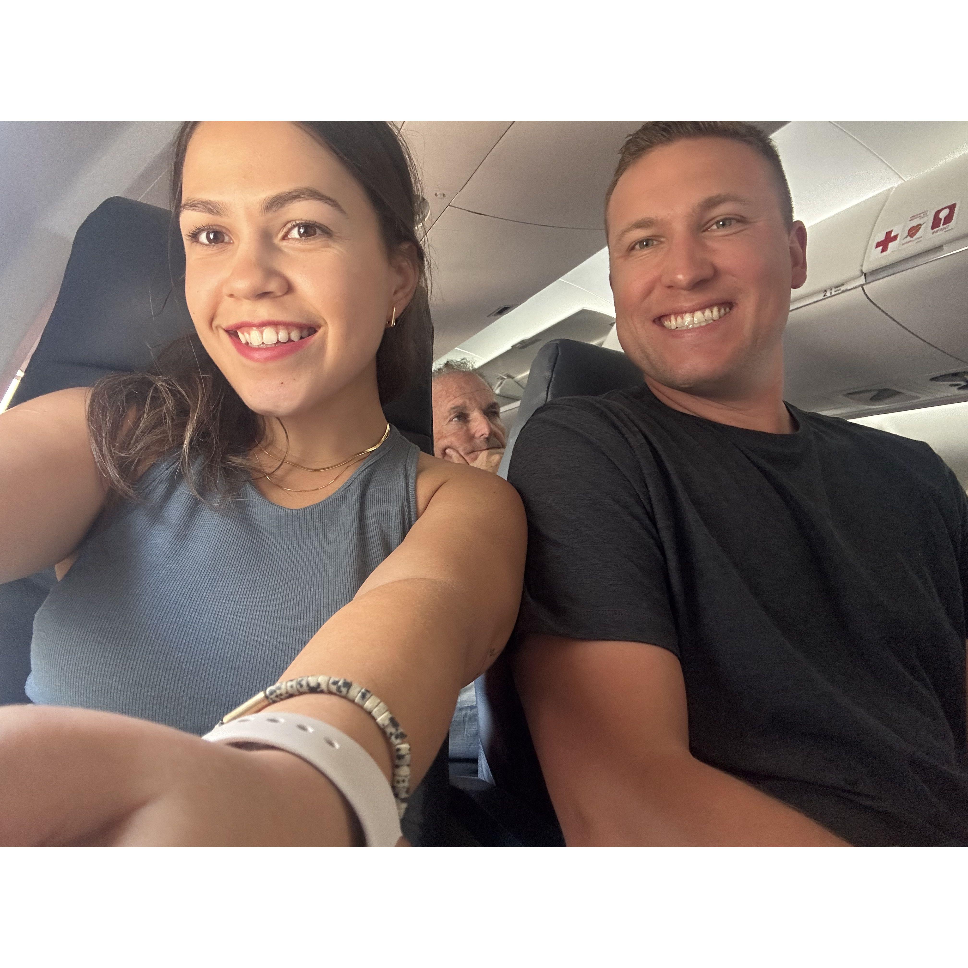 On our way to Palm Springs