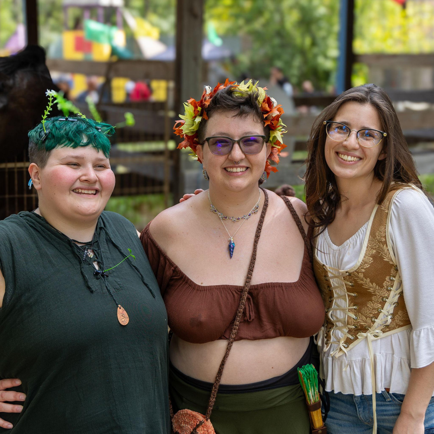 Annie flew in from Oregon to celebrate the engagement
