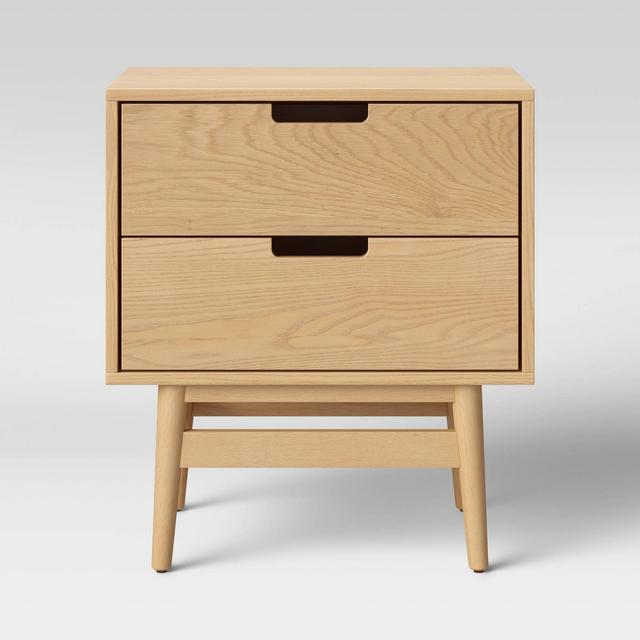 Ellwood Nightstand with Drawers Natural - Project 62™