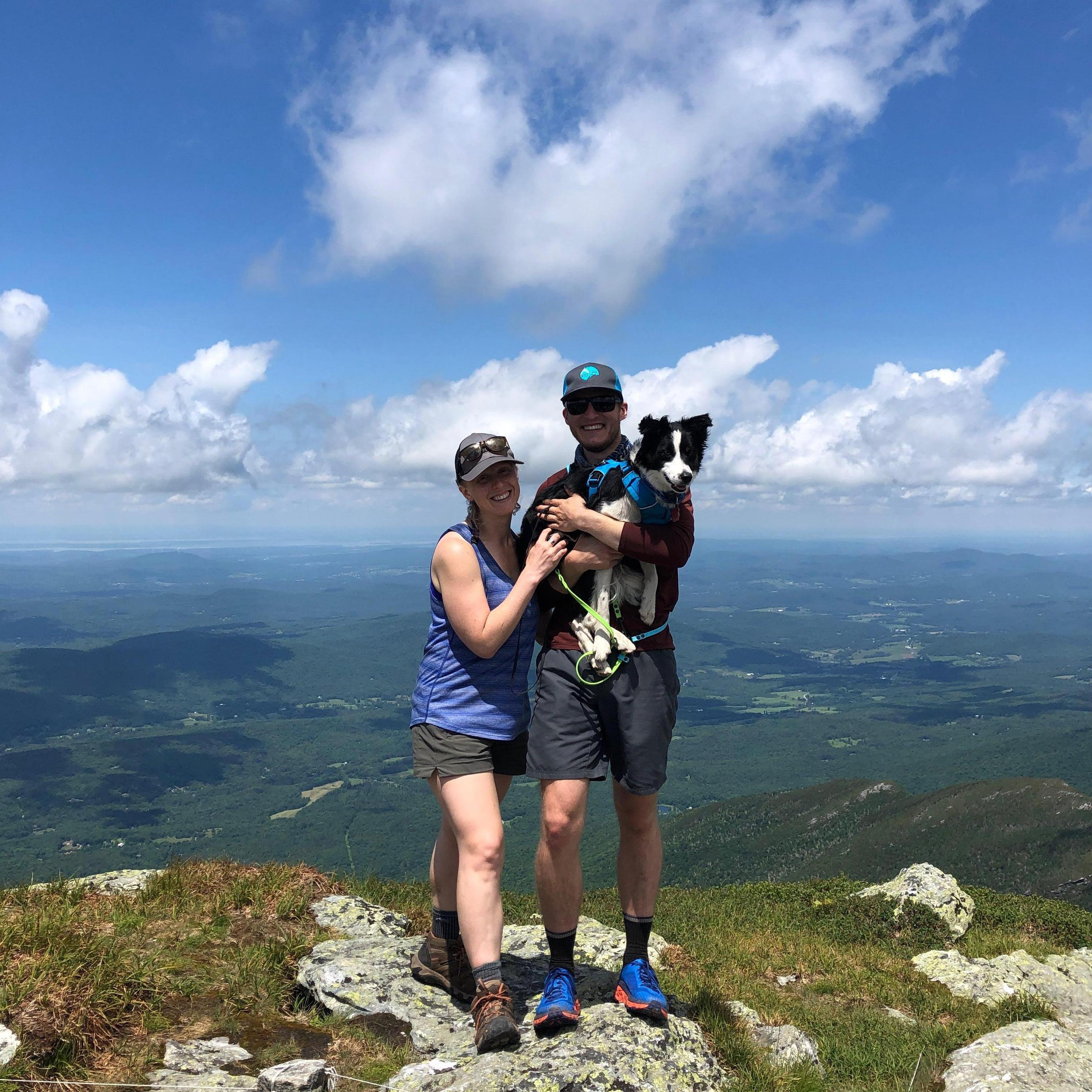 On Mt. Mansfield, tallest mountain in VT, June 2021