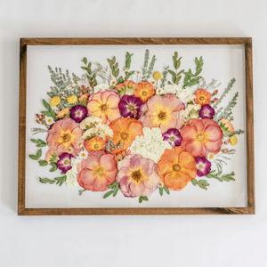 Framed Wedding Bouquet