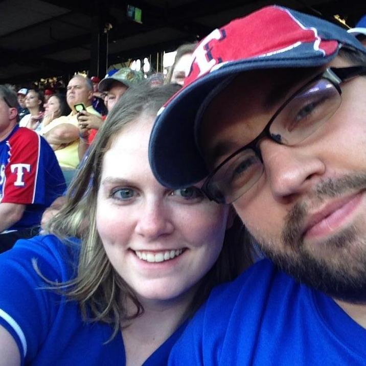 Our first Rangers Game!