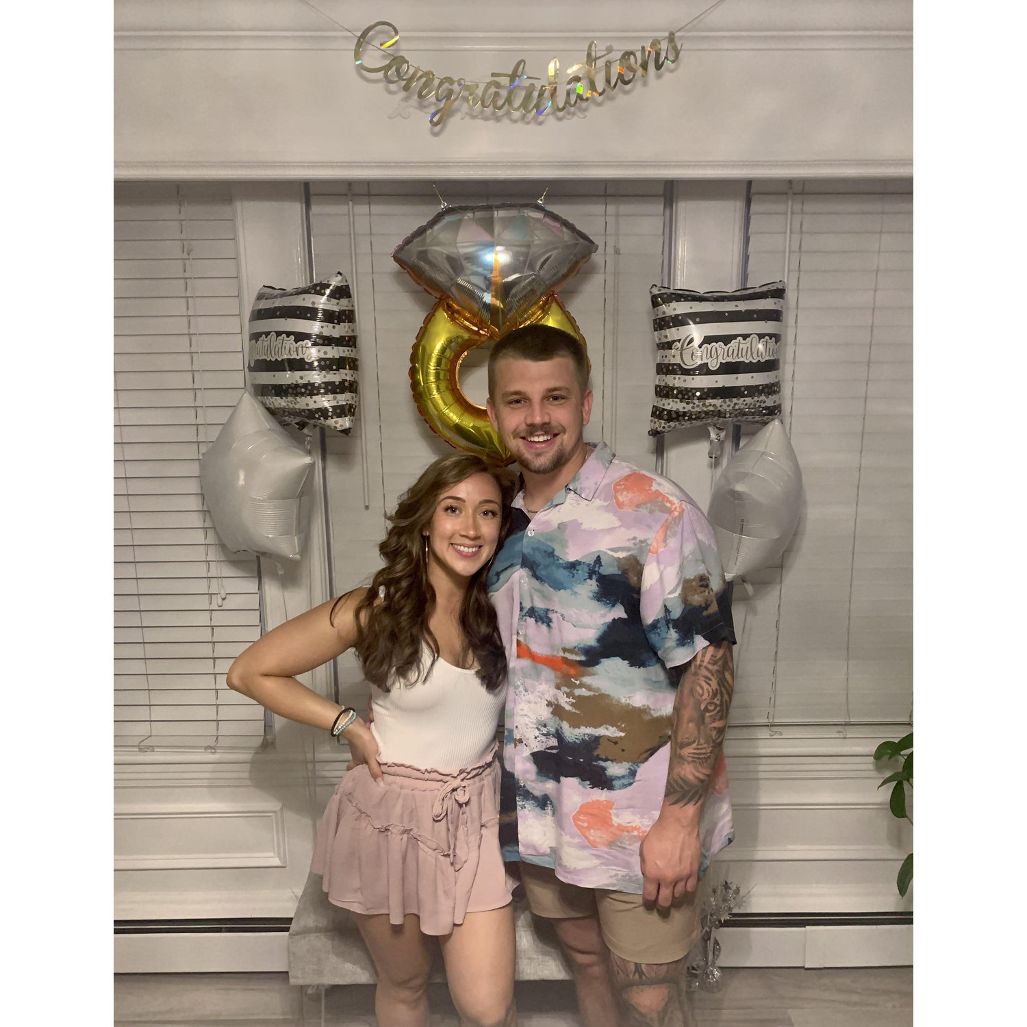 Our engagement party!