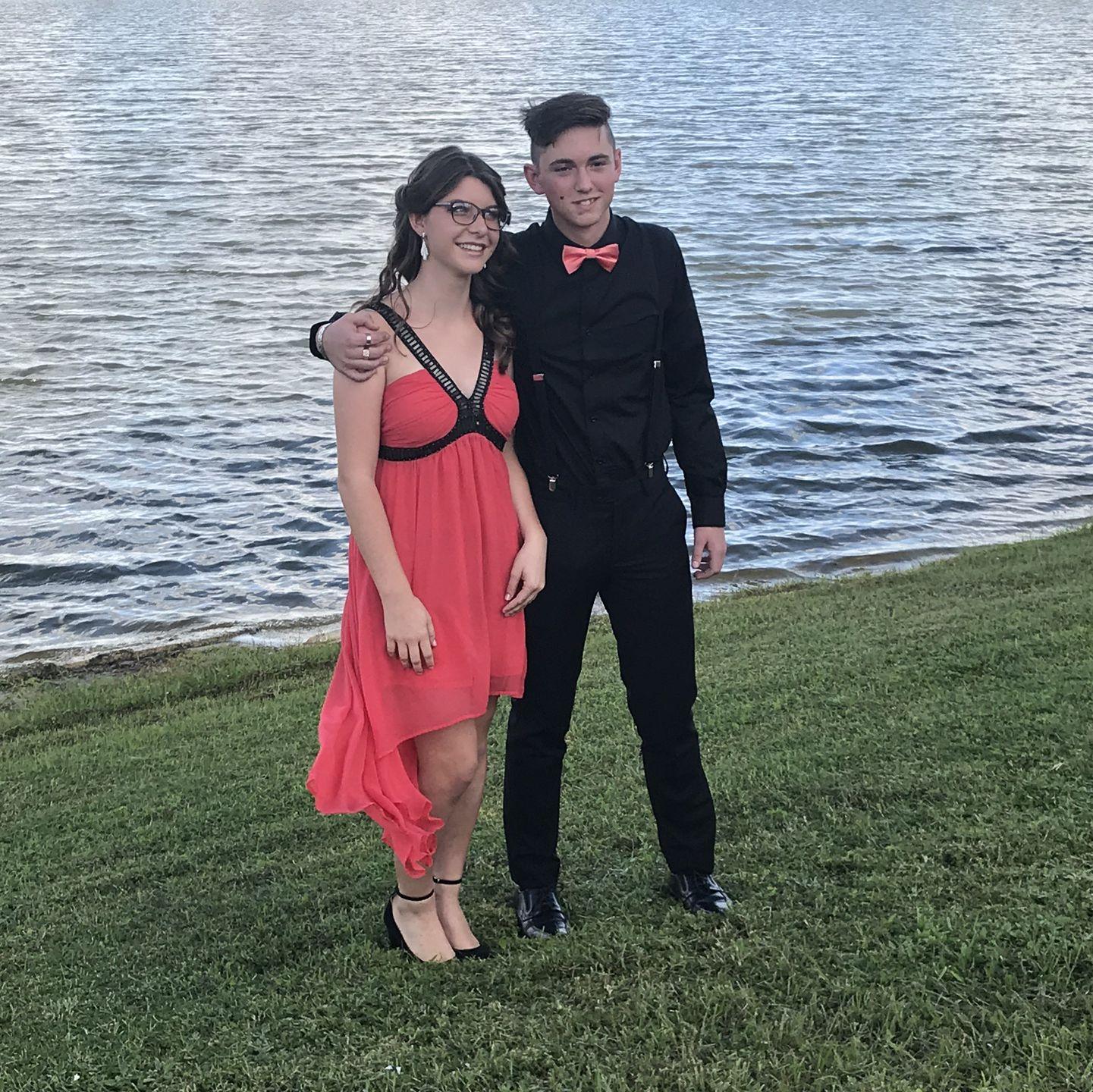 Our first homecoming together