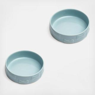 Manor Pet Bowl, Set of 2