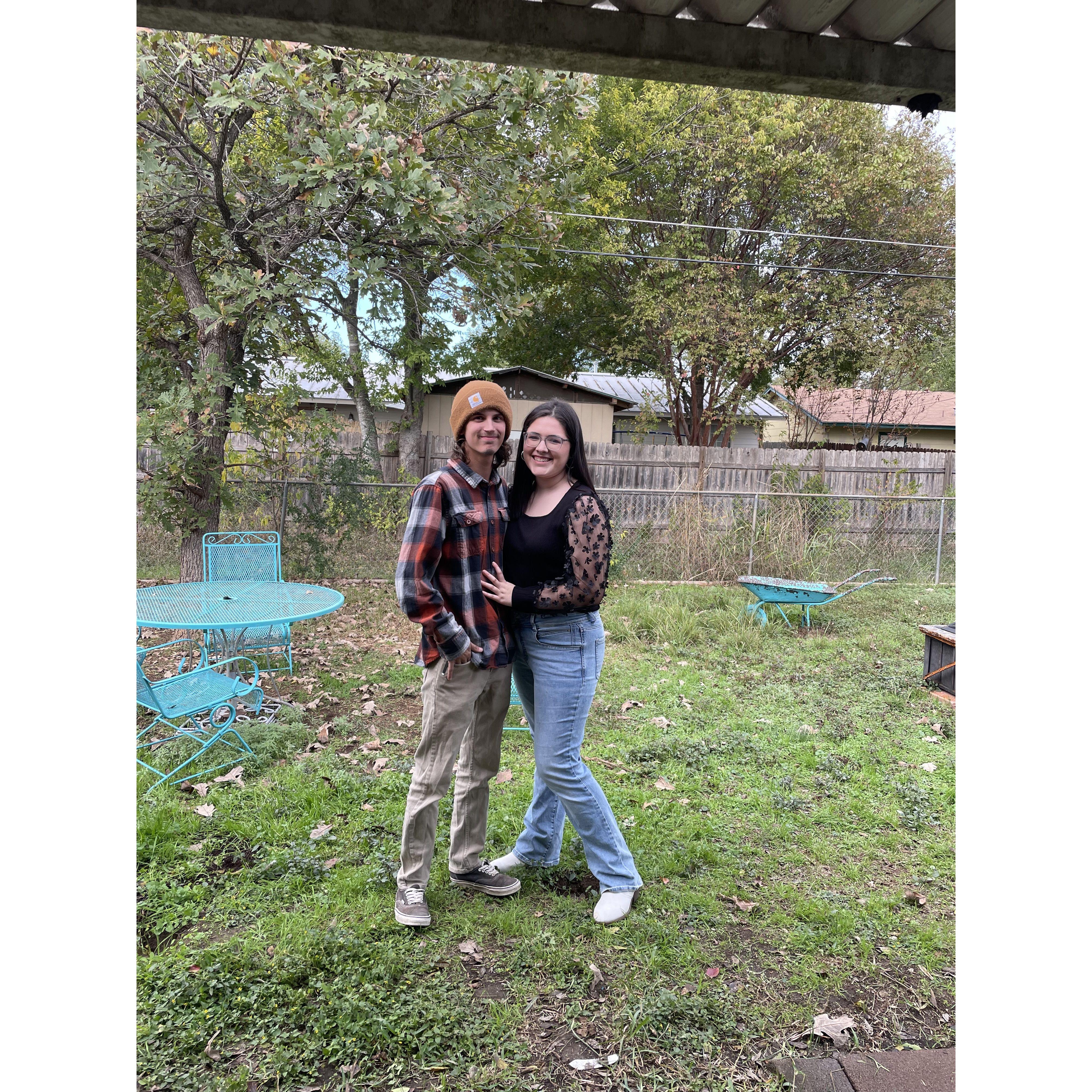 Our first Thanksgiving