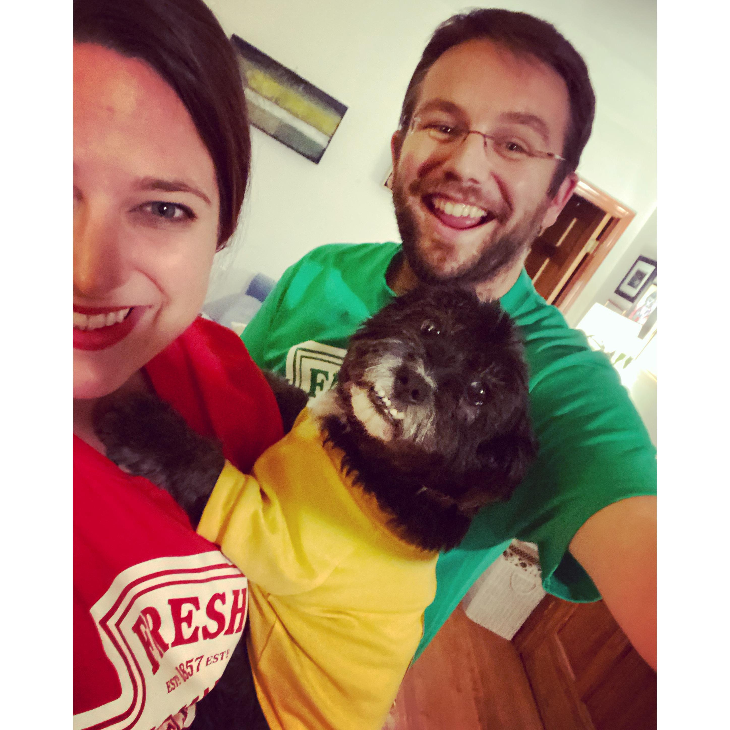 The year we went as condiments for Halloween - 2019