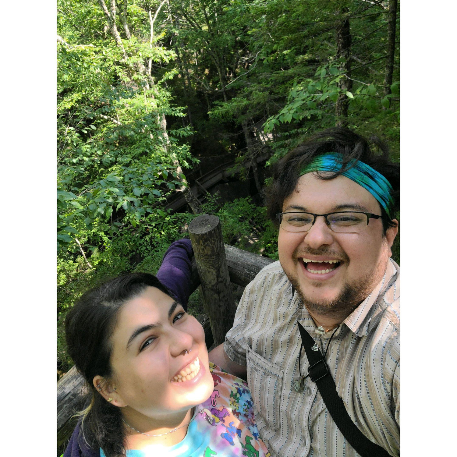 Hiking in New Hampshire!