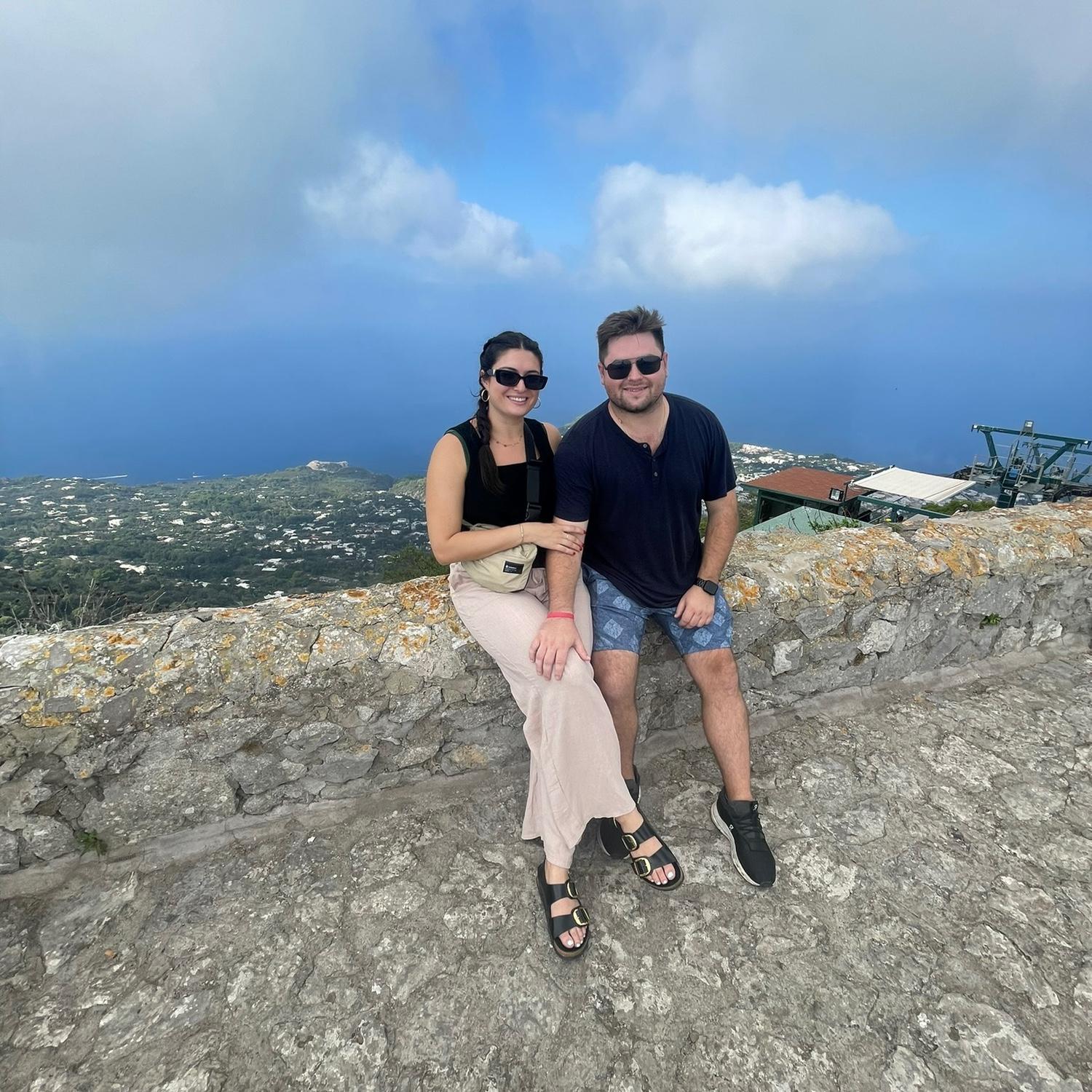 Up in the clouds in Anacapri
