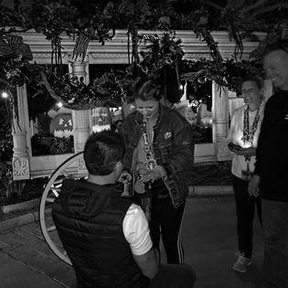 A Haunted Mansion Disney proposal. He knows me!