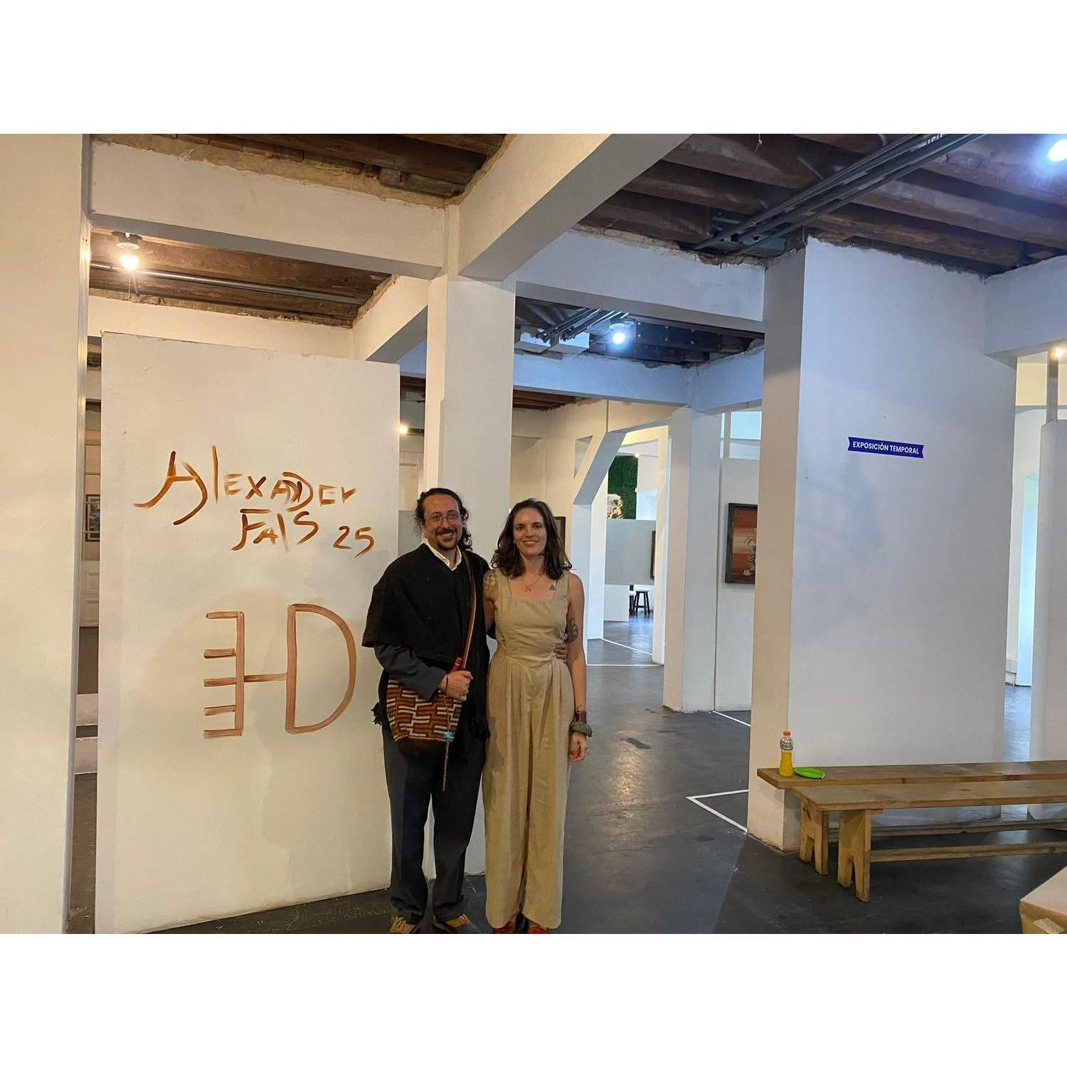 Our first exhibition at a historical museum in Bogota!