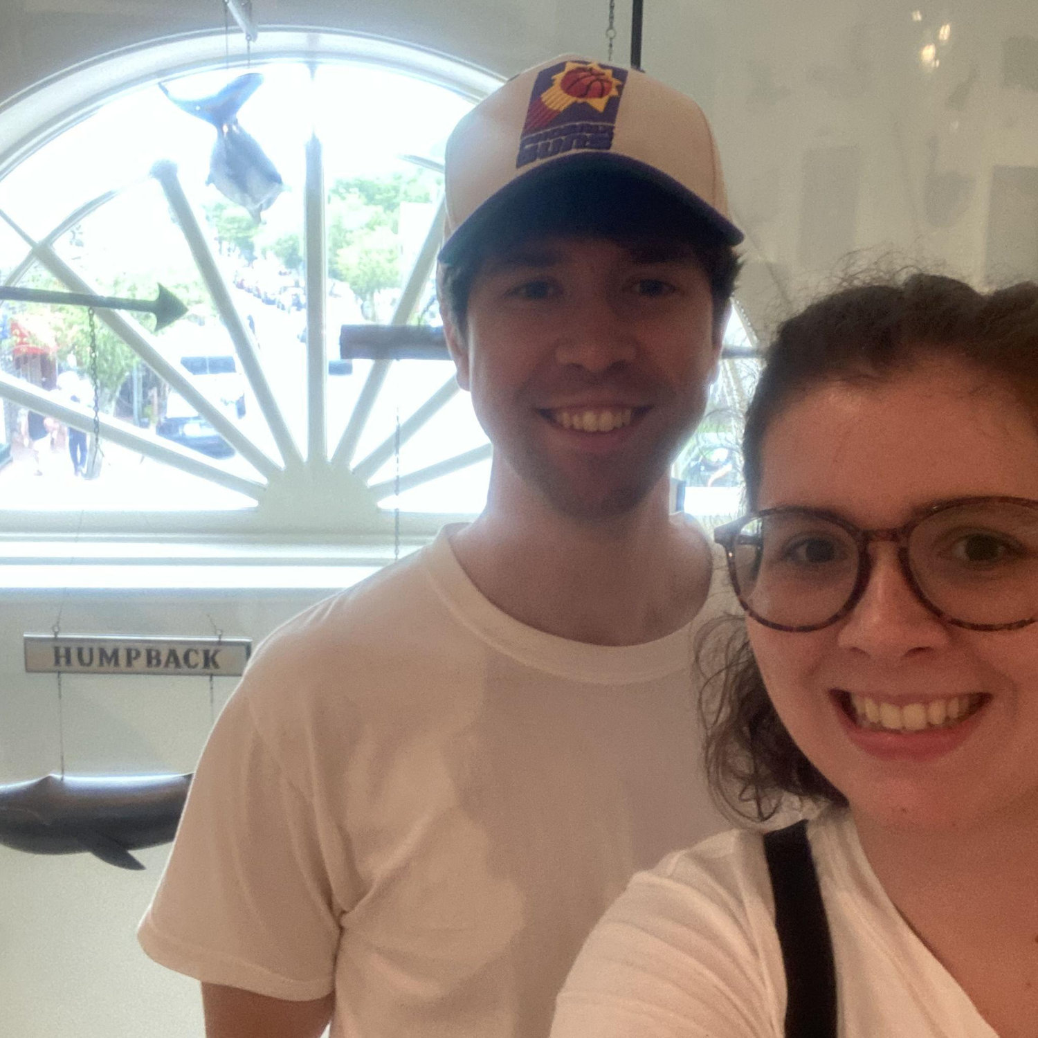 Brian was living his dream at the Whaling Museum!
